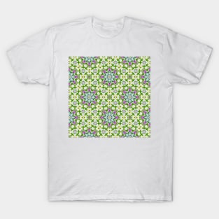 Easter Floral Kaleidoscope 14 T-Shirt